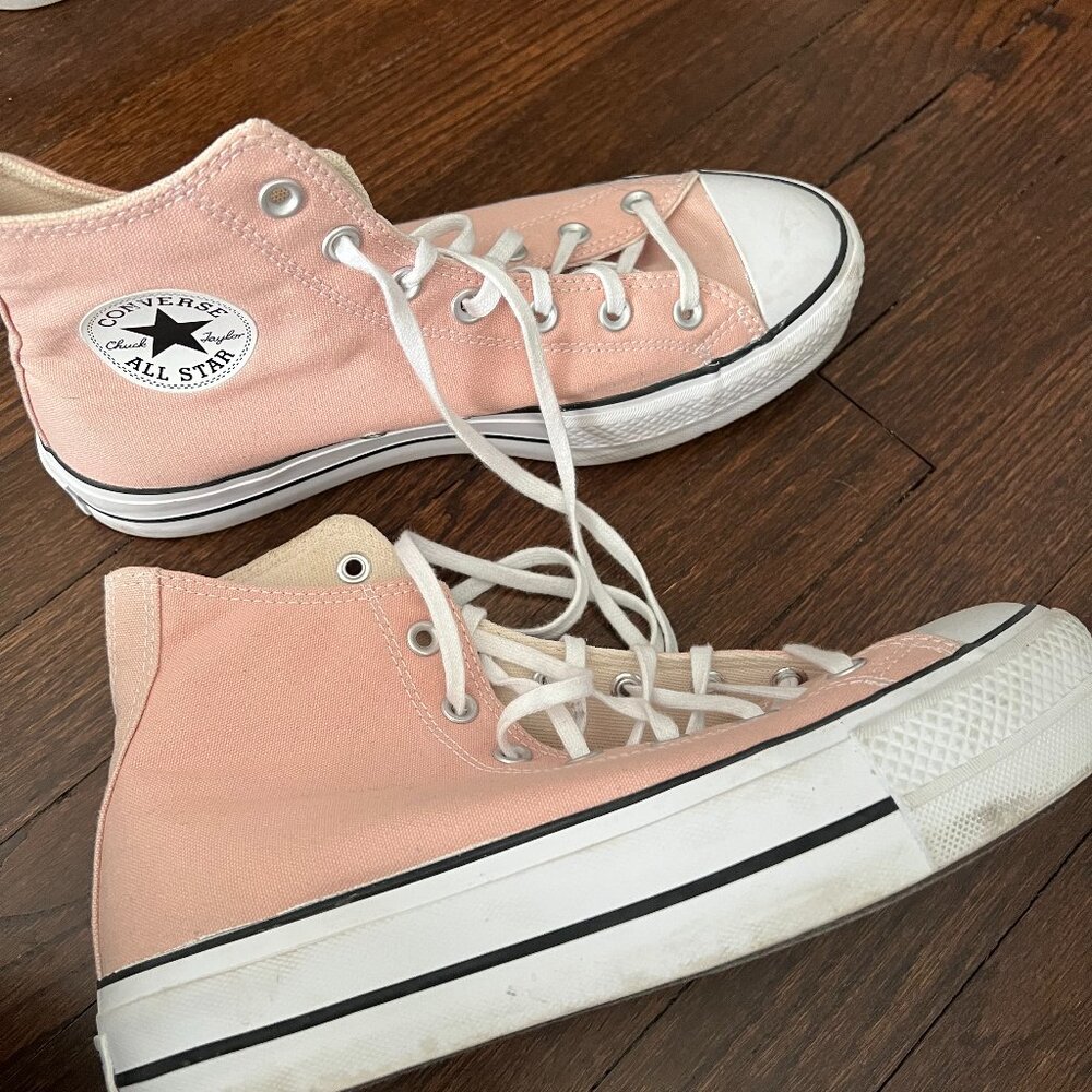 Converse Chuck Taylor All Star High-Top Platform Sneaker - Pink